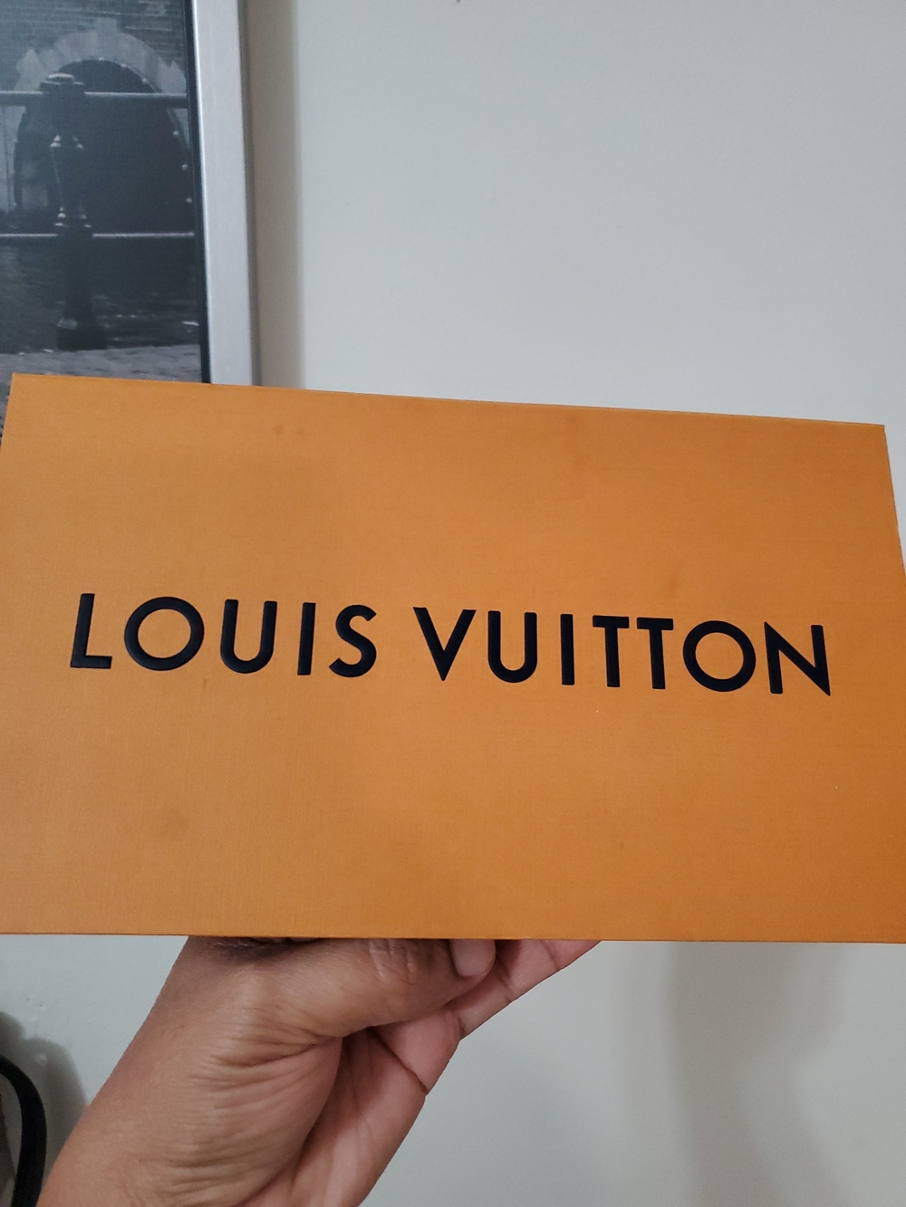 Louis Vuitton Orange Logo Box